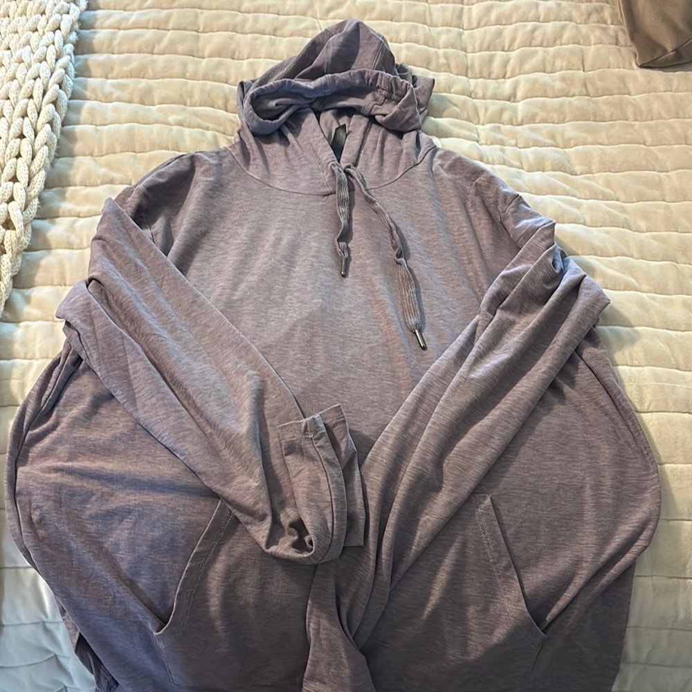 Kyodan Gray Half-Zip Sweatshirt Hoodie
